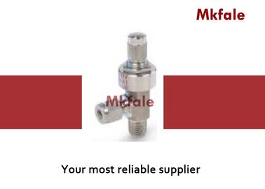 Metering  Valve Moderate Pressure Instrument Flow Regulating Needle Valve Straight And Angle Design Long Lifetime