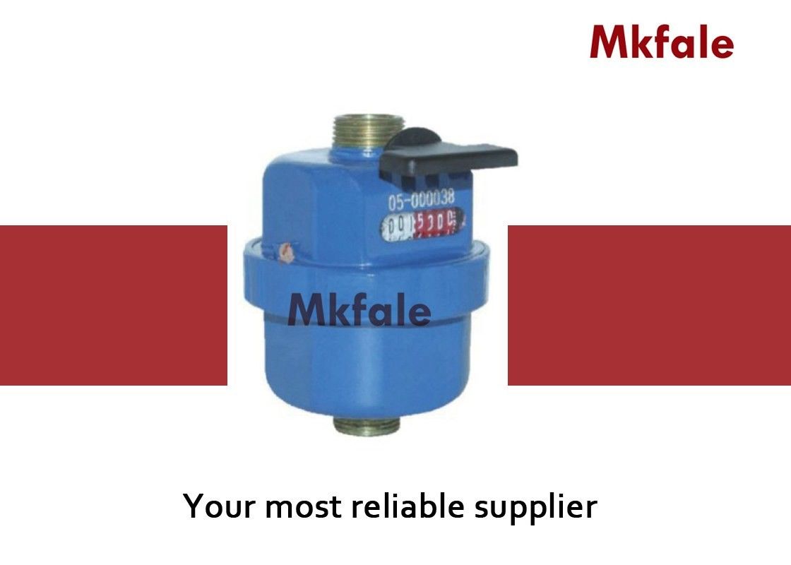 Liquid Mass Instrument Flow Meter , Volumetric Rotary Piston Water Meter Corrosion Resistant Body SMXH - 15B ~ 40B