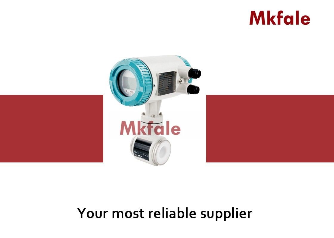 SMCS Clamped Sanitary Electromagnetic Flow Meter Integrated Type With Cast Steel Body