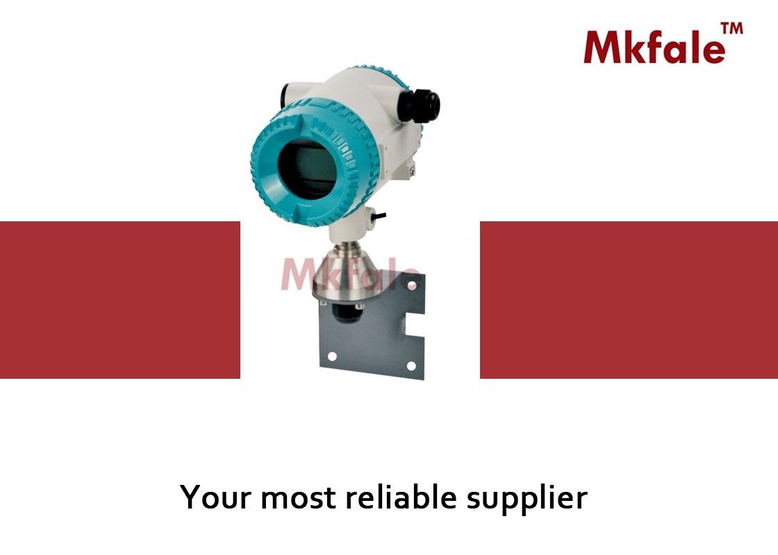 Remote Separate Type Vortex Flow Meter , Digital Processing Calculation Blue White Flow Meter