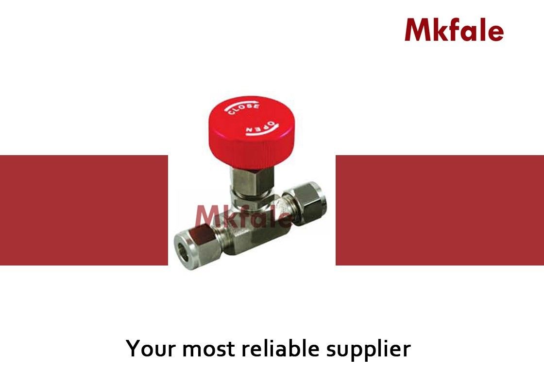 MNV Mini Gas Needle Valve Tube End Connection Angle Type Instrument Flow Meter